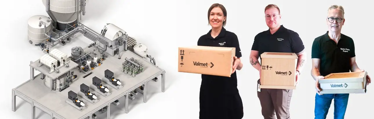 Valmet Spare Part Sets H120684 H132200 H136942 H026194 H098546 H108587 Guide
